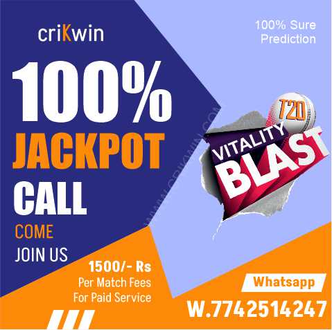 T20 Blast 2022 Match Prediction