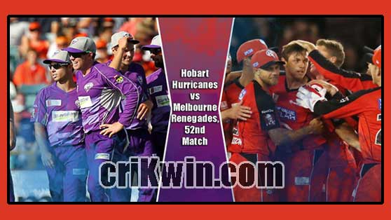 HBH vs MLR Match Reports BBL T20 52nd 100% Sure Match Prediction