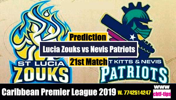 CPL 2019 Cricket Betting Tips SLZ vs SKNP 21st Match Who will win today’s Sure Reports Toss Session Lambi Pari