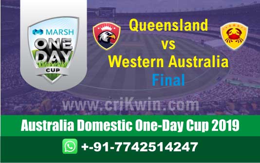 Marsh One Day Cup Prediction WAU vs QUN Final Match Who Will Win