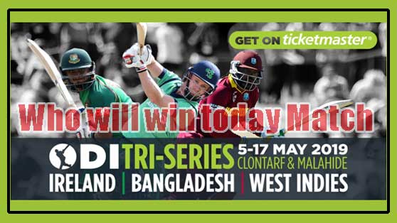 ODI 2019 Match BAN vs IRE 3rd ODI Cricket Match Prediction 100% Sure