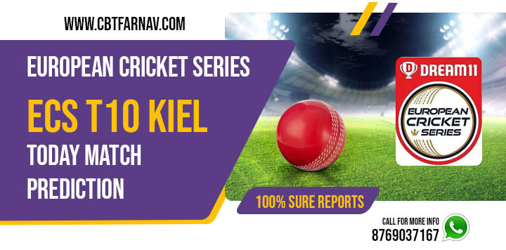European Cricket Series Astrology MTV vs SGH 1 Jun 2021, 12:30 PM IST Dream11 Team Prediction, european cricket league t10 today match prediction Kiel ECS T10