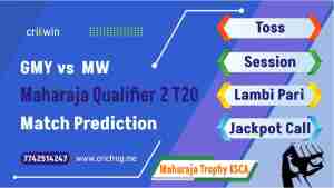 Mysore Warriors (GMY) vs Gulbarga Mystics (MW) Qualifier 2 T20 cricket match prediction 100% Sure Free Latest Accurate Updates Shriram Maharaja Trophy KSCA Astrology - Crikwin