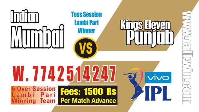 IPL 2019 KXIP vs MI 24th Match Prediction Tips Who Win Today