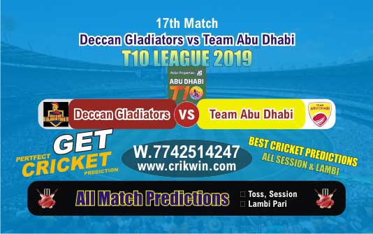 T10 League 2019 Today Match Prediction TAB vs DEG 18th Who Will Win