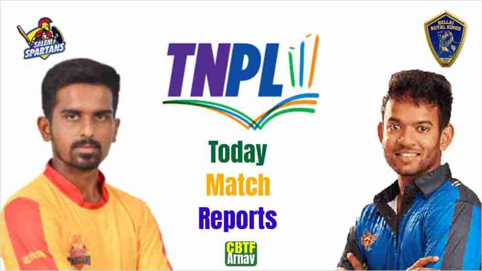 Who will win today Salem Spartans vs Nellai Royal Kings 4th T20 SS vs NRK Today’s Match Prediction Free Latest Accurate Updates Experts
