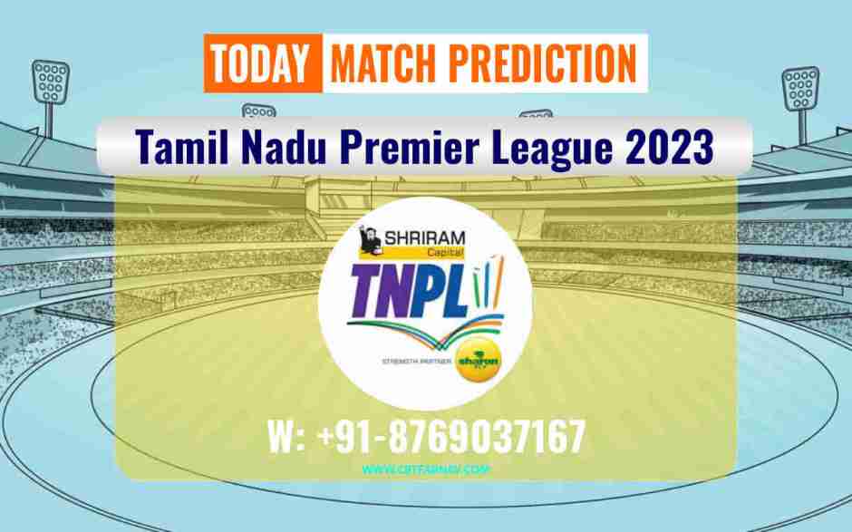 Chepauk vs Madurai 2023 TNPL Prediction | SMP vs CSG Match Prediction