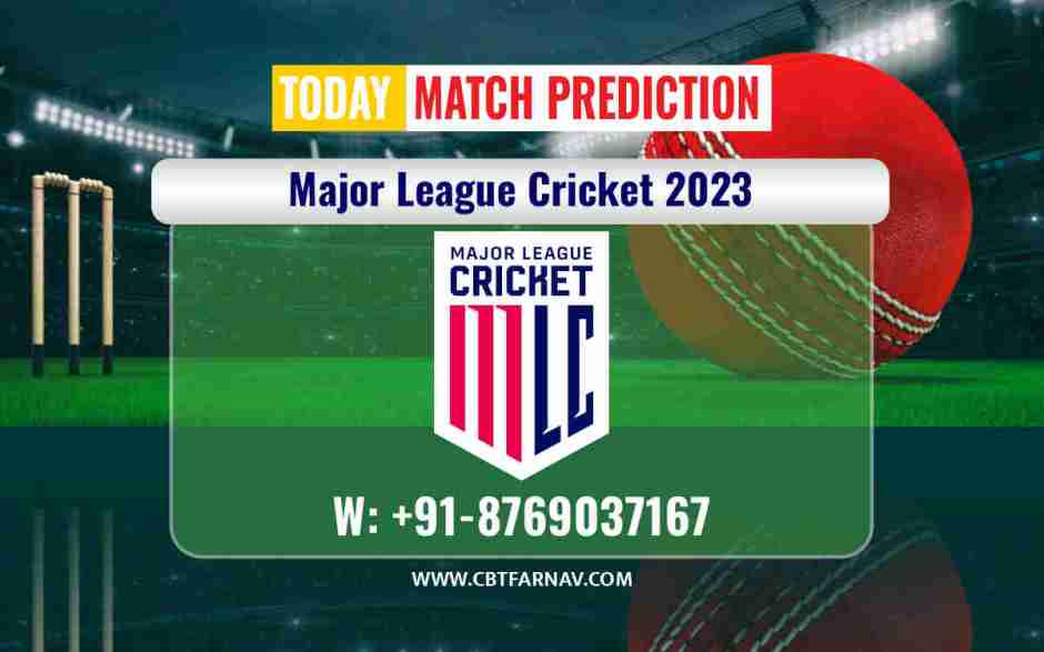 Seattle vs Washington 2nd MLC T20 Match Prediction 2023 | Crikwin