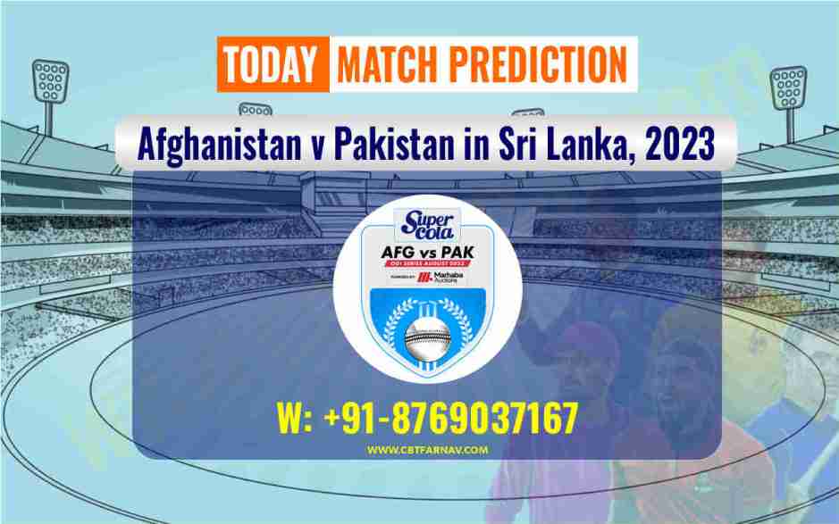 Afghanistan vs Pakistan 1st ODI Match Prediction