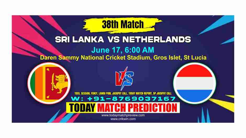 Netherlands vs Sri Lanka T20 World Cup 38 Match Prediction