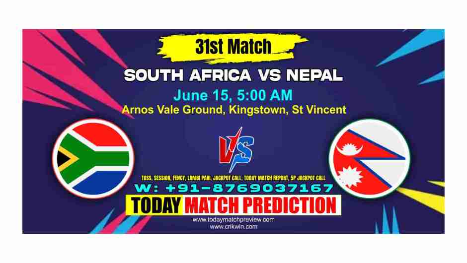 NEP vs SA T20 World Cup 2024 Match Prediction