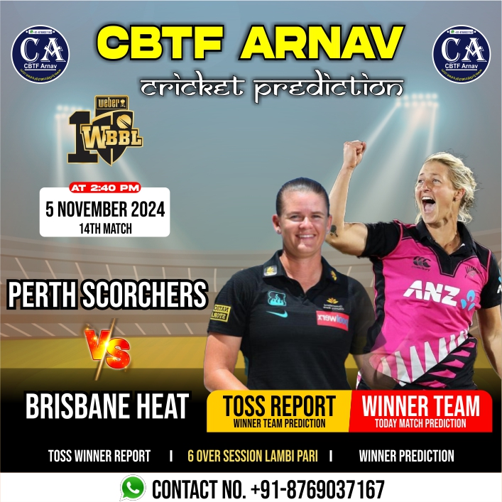 Brisbane Heat vs Perth Scorchers WBBLT20 14th Match Prediction