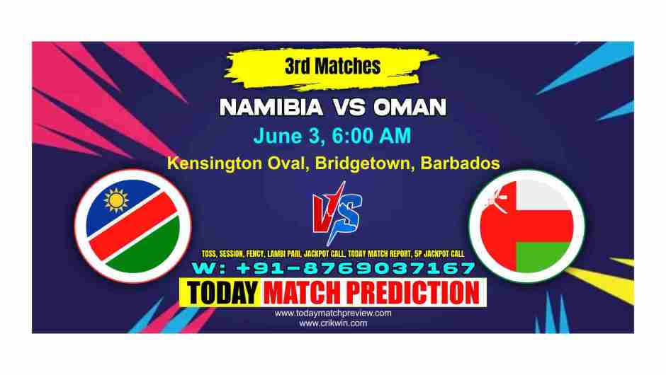 OMN vs NAM T20 World Cup 2024 Match Prediction