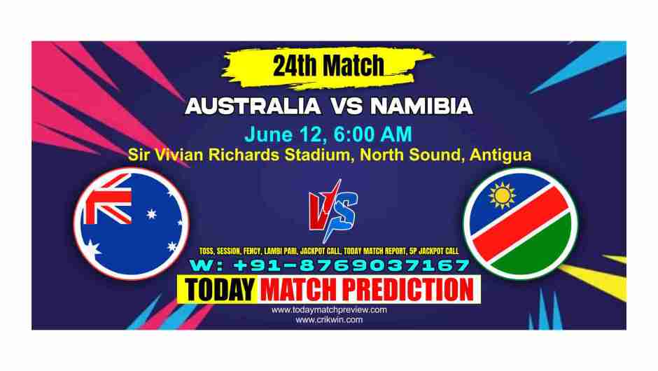 Nam vs Aus T20 World Cup 24 Match Prediction
