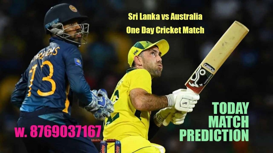 Australia vs Sri Lanka 1st ODI Today Match Prediction with expert analysis.