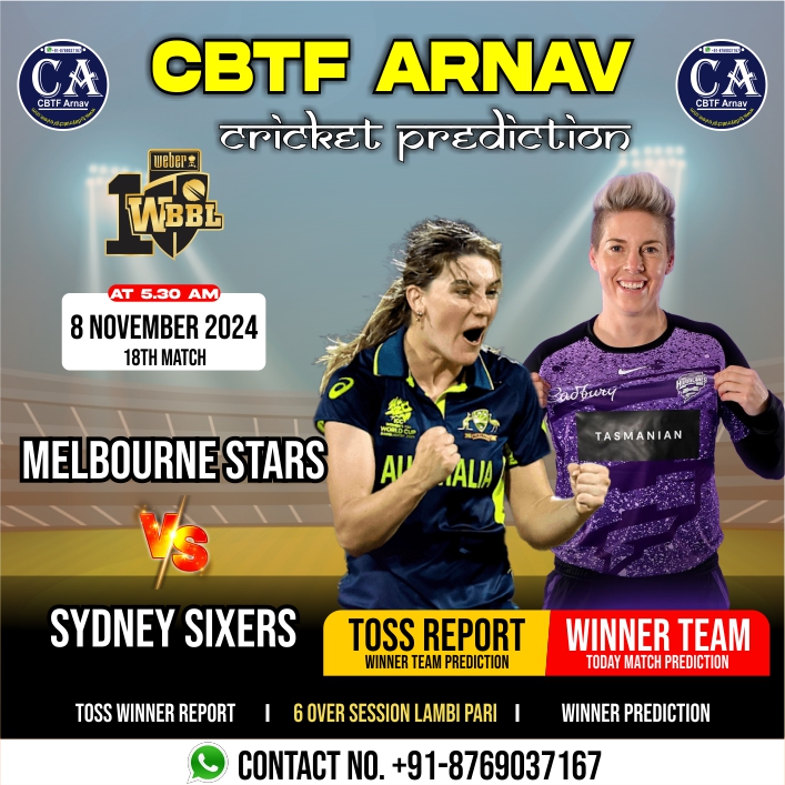 Sydney Sixers vs Melbourne Stars WBBL 18th match prediction and tips