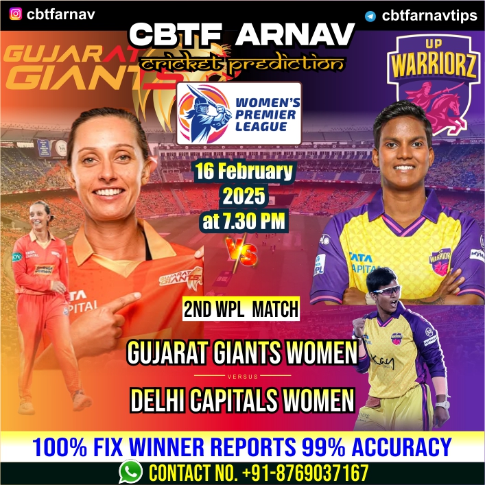 Delhi Capitals Women vs Gujarat Giants Women 3rd WPL 2025 Match Prediction