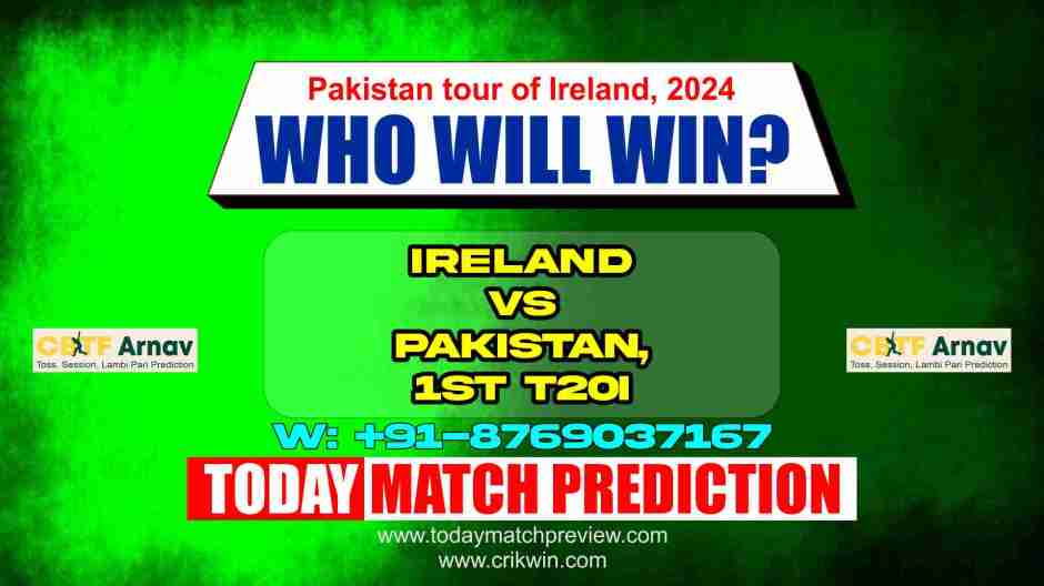PAK vs IRE Match Prediction 2024