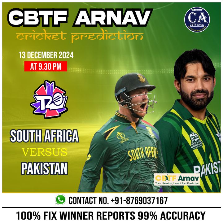 South Africa vs Pakistan 2nd T20I Match Prediction Today