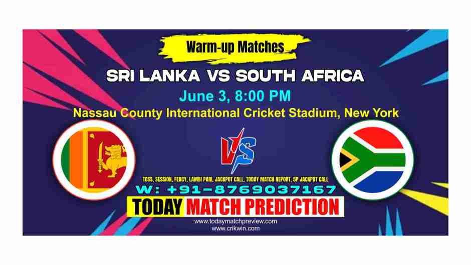 SA vs SL T20 World Cup 4th Match Today Match Prediction