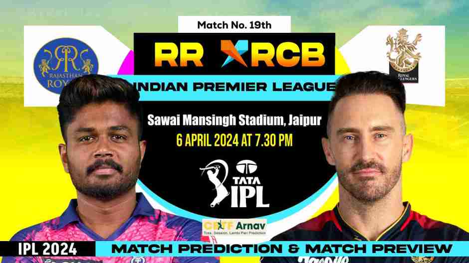 Cricket players in action during Rajasthan Royals vs Royal Challengers Bengaluru IPLT20 19th Match