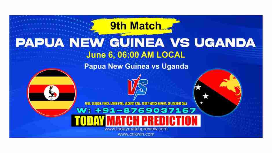 UGA vs PNG T20 World Cup Match Prediction
