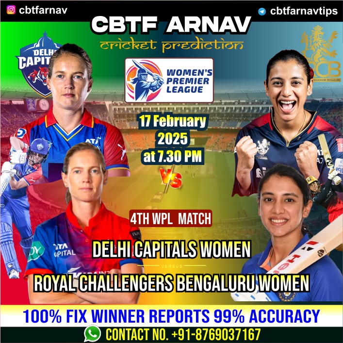 Royal Challengers Bengaluru Women vs Delhi Capitals Women, WPL 4th Match Today Prediction