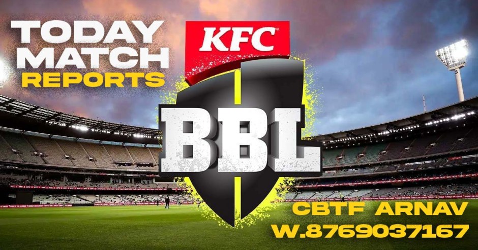 Melbourne Stars vs Melbourne Renegades 23rd BBL T20 Match Prediction - Today Match Preview