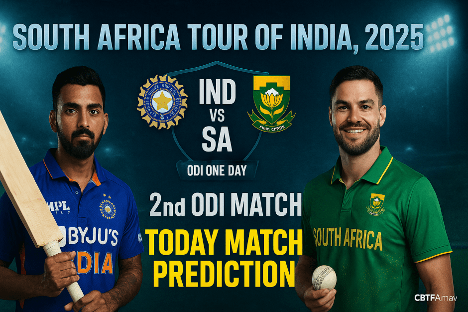 IND vs RSA 2nd ODI Today Cricket Prediction – Who Will Win Today Match 12/3/2025