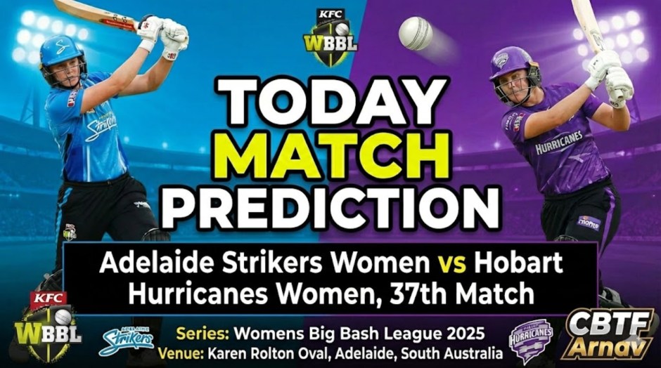ADSW vs HBHW Match Prediction – WBBL 37th Match
