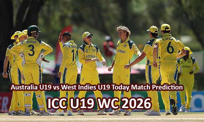 AUS U19 vs WI U19 Match Prediction Today